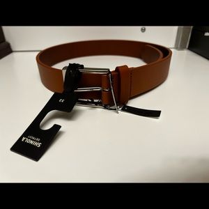 Shinola leather belt - size 32